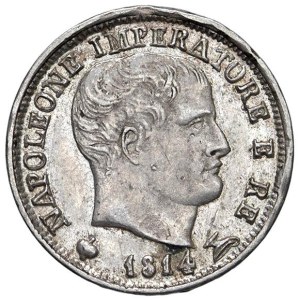 Italian Coins - MILANO. Napoleone I (1805-1814). 5 Soldi 1814. AG ...