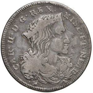 Italian Coins - NAPOLI. Carlo II di Spagna (1674-1700). 20 Grana 1...