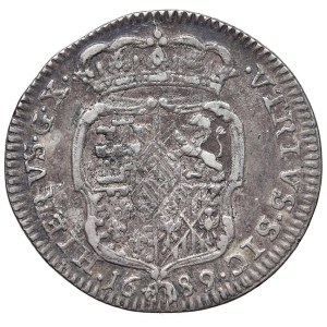 Italian Coins - NAPOLI. Carlo II di Spagna (1674-1700). 10 Grana 1...