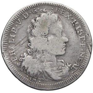 Italian Coins - NAPOLI. Filippo V (1700-1707). Tari 1702. AG (g 4,...