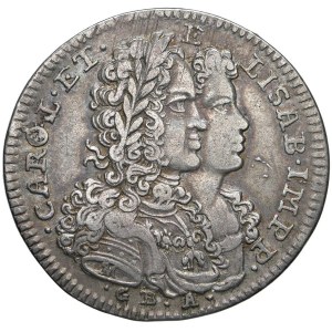 Italian Coins - NAPOLI. Carlo VI d'Asburgo (1711-1734). Tarì 1716 ...