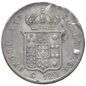 Italienische Münzen – NEAPEL. Ferdinand II. von Bourbon (1830–1859). 120 ...