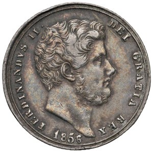 Monety włoskie – NEAPOL. Ferdynand II z dynastii Burbonów (1830–1859). 20 G...