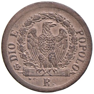 Italian Coins - ROMA. Seconda Repubblica Romana (1848-1849). 1/2 B...