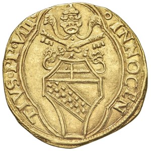 Italian Coins - STATO PONTIFICIO. Innocenzo VIII (1484-1492). Fio...