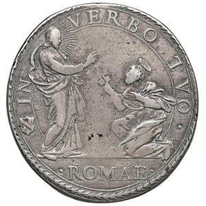 Italian Coins - PAPAL STATES. Innocent X (1644–1655). Piastra...