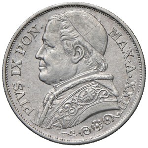 Italian Coins - PAPAL STATES. Pius IX (1846–1870). 2 Lire 1867 ...