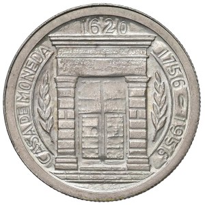 World Coins - COLOMBIA. 1 Peso 1956. 200º Aniversario de la Casa...