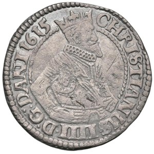 World Coins - DENMARK. CHRISTIAAN IV (1588–1648). 1 Mark Danske...