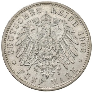 World Coins - GERMANY. Bayer. Otto (1871–1918). 5 Mark 1902 D. ...