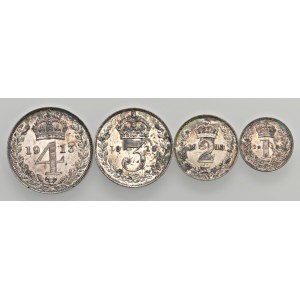 World Coins – VELKÁ BRITÁNIE. Viktorie (1837–1901). Sady Maundy 1...