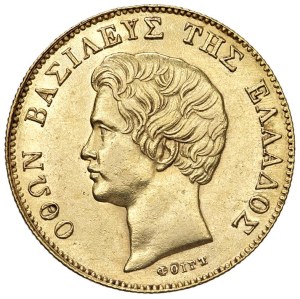 World Coins - GRECIA. Otto (1831-1863) 20 Dracme 1833. AU (g 5,7...