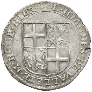 World Coins - MALTA. Jean de la Valette (1557-1568). 4 Tari. AG ...