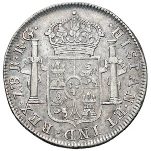 World Coins – MEXIKO. Ferdinand VII. (1808–1833). 8 reales 1821...