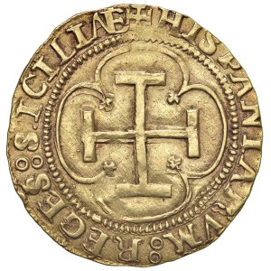 World Coins - SPAIN. Charles I and Joanna (1504–1555). Escudo sen...