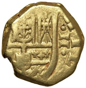 World Coins - SPAGNA. Filippo IV (1621-1665). 2 Escudos. Sivigli...