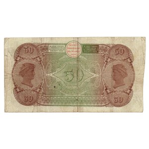 Italian Banknotes - HISTORIC BANKS. Banco di Napoli Banknotes in a holder...