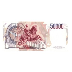 Italian Banknotes - ITALIAN REPUBLIC. Banknotes. 50,000 li...