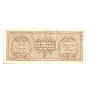 Italian Banknotes - OCCUPATIONS. Allied Military Currency (Am Lire). 5...