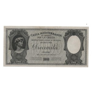 Italian Banknotes - OCCUPATIONS. Cassa Mediterranea di credito per la ...