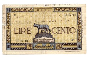 Italian Banknotes - OCCUPAZIONI. Rodi. Governo Provvisorio Delle Isole...