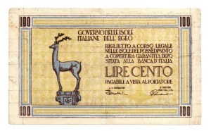 Italian Banknotes - OCCUPAZIONI. Rodi. Governo Provvisorio Delle Isole...
