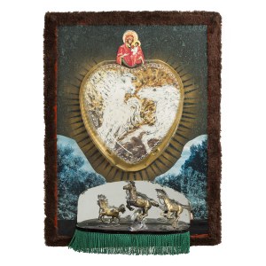 Władysław Hasior (1928, Nowy Sącz – 1999, Zakopane), “Adoration of the Movement Toward Hope,” 1998