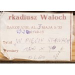 Arkadiusz Waloch (nar. 1932, Poznaň), „V piatich jazerách“, 2000