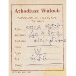 Arkadiusz Waloch (nato nel 1932 a Poznań), Orla Perć, 1986