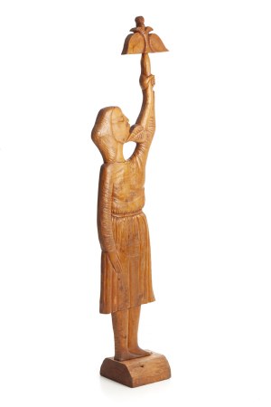 Antoni Grabowski (ur. 1967), Kobieta z kwiatkiem, 1970