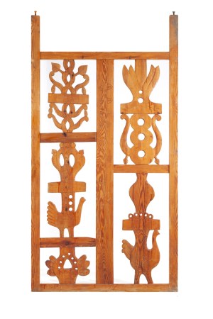 Antoni Grabowski (ur. 1967), Panel drewniany, 1970