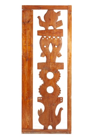 Antoni Grabowski (ur. 1967), Panel drewniany, 1970