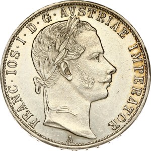 Austria 1 Florin 1860 A