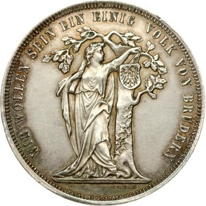 Rakouský střelecký taler z roku 1868, třetí německé střelecké závody