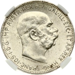 Österreich 1 Corona 1916 NGC MS 62