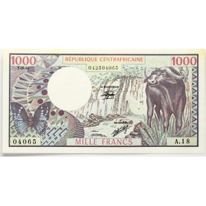 Zentralafrikanische Republik 1.000 Francs 1982