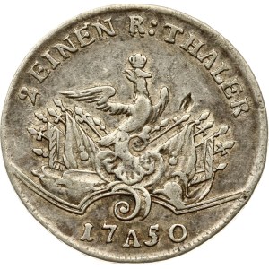 Germany Prussia 1/2 Taler 1750 A B