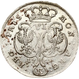 Germany Prussia 6 Groscher 1752 E S