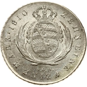 Allemagne, Saxe, Taler de 1810, SGH