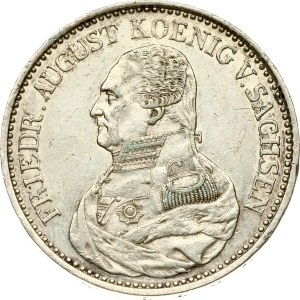 Germany Saxony Taler 1827 S