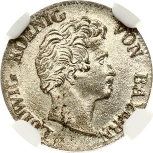 Germany Bavaria 1 Kreuzer 1828 NGC MS 65