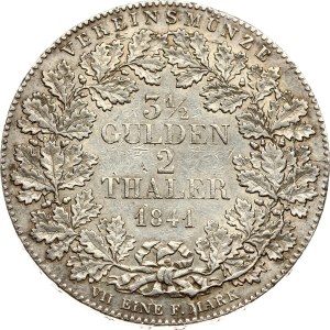 Germany Frankfurt 2 Taler 1841