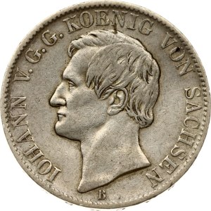 Allemagne, Saxe, Taler minier, 1865 B