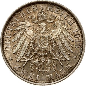 Germany Prussia 2 Mark 1913 A Reign