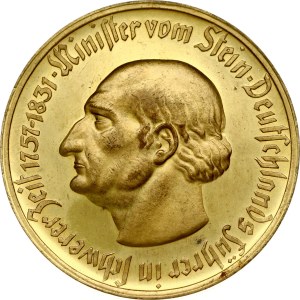 Niemcy, Republika Weimarska, Westfalia, 10 000 marek, 1923 r., baron vom Stein