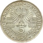 Germany 5 Deutsche Mark 1955 G Markgraf von Baden