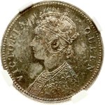 India British 1/4 Rupee 1862 (C) NGC MS 65