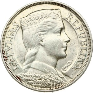 Latvia 5 Lati 1929