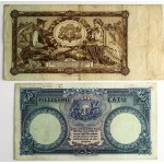 Latvia 50 Latu 1934 & 20 Latu 1935 Lot of 2 pcs