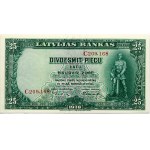 Latvia 25 Latu 1938